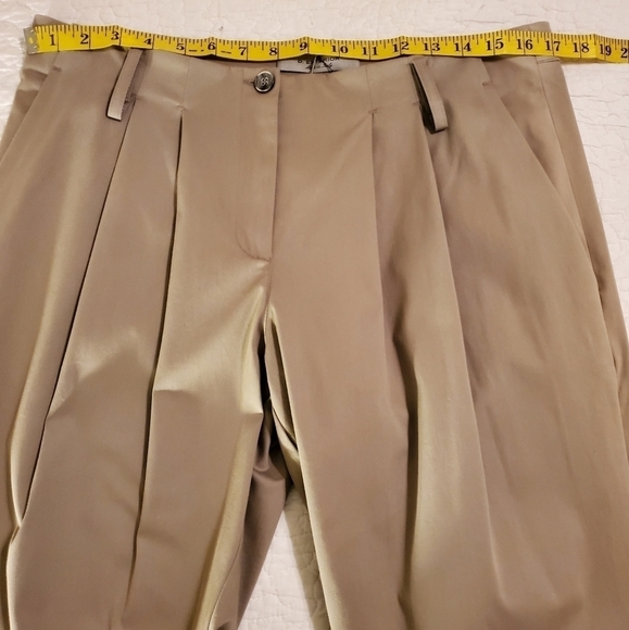 D.EXTERIOR Pants Pleated Skinny Trouser Slacks Dress Pants - Picture 8 of 10